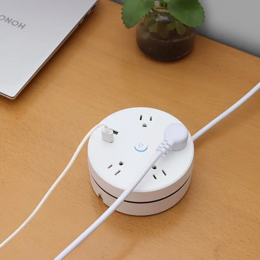 Extensión Eléctrica Redonda Multitoma 6p